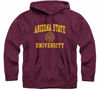 Picture of Barnesmith Arizona State University Sun Devils Hooded Sweatshirt, Heritage, Maroon, XX-Large