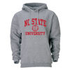Picture of Barnesmith North Carolina State University Wolfpack NCSU, NC State Hooded Sweatshirt, Heritage, Charcoal Grey, X-Large