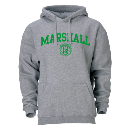Picture of Barnesmith Marshall University Thundering Herds Hooded Sweatshirt, Heritage, Charcoal Grey, Small