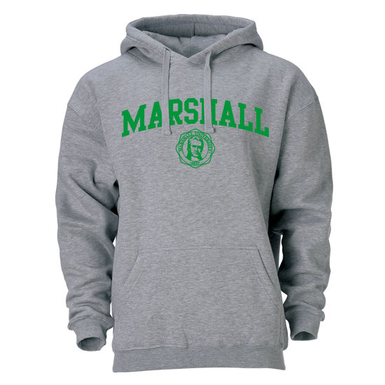 Picture of Barnesmith Marshall University Thundering Herds Hooded Sweatshirt, Heritage, Charcoal Grey, Small