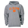 Picture of Barnesmith Clemson University Tigers Hooded Sweatshirt, Heritage, Charcoal Grey, Small
