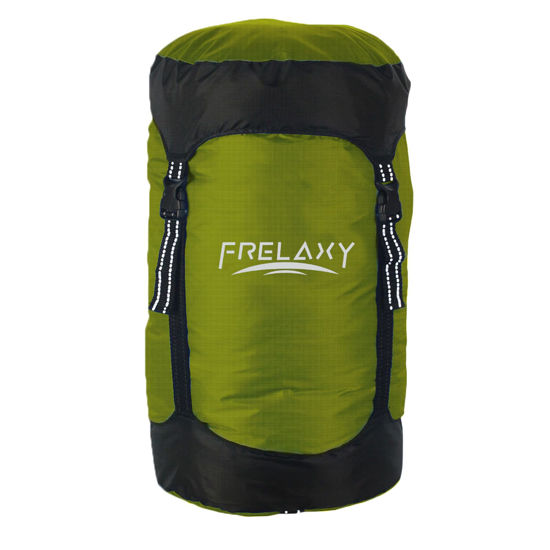 Picture of Frelaxy Compression Sack, 40% More Storage! 11L/18L/30L/45L Compression Stuff Sack, Water-Resistant & Ultralight Sleeping Bag Stuff Sack - Space Saving Gear for Camping, Traveling, Backpacking