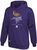 Picture of NFL Youth 8-20 Touchdown Team Color Performance Primary Logo Pullover Hoodie (14-16, Minnesota Vikings)