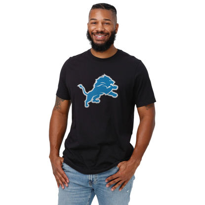 Picture of FOCO Detroit Lions Primary Logo Black T-Shirt - XXX-Large