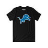 Picture of FOCO Detroit Lions Primary Logo Black T-Shirt - XXX-Large