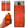 Picture of Emergency Survival Sleeping Bag | Portable Emergency Blanket Survival Gear Emergency Bivvy Sack Thermal Sleeping Bag Camping, 2 Pack