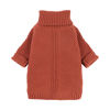 Picture of Fitwarm Thermal Knitted Dog Sweater Doggy Winter Coat Pet Clothes Doggie Turtleneck Jacket Puppy Outfits Cat Sweatsuit Red XX-Large