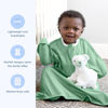 Picture of SleepingBaby Zipadee-Zip Transitional Swaddle Sack, 3-6 Month - Roomy Zipper Swaddle for Easy Diaper Changes and Proper Hip Development - Baby Swaddle Sack, X-Small - Basil