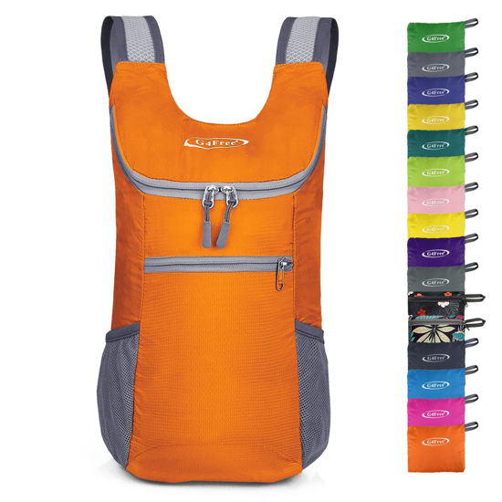 Picture of G4Free Lightweight Packable Hiking Backpack for Men Women Small Hiking Daypacks Foldable Shoulder Pack Casual Outdoor Bag 11L