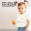 Picture of 3-Pack Waterproof Baby Bibs for Eating - Lightweight Baby Bib with Food Catcher, Mess Proof Toddler Bibs, Waterproof Bibs for Baby Boys, Baby Girls, Feeding Bibs,Drool Bibs,Baby Food Bibs (Wilderness)