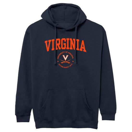 Picture of Barnesmith University of Virginia Cavaliers Hooded Sweatshirt, Heritage, Navy, Medium