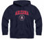 Picture of Barnesmith University of Arizona Wildcats Hooded Sweatshirt, Heritage, Navy, Medium