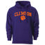 Picture of Barnesmith Clemson University Tigers Hooded Sweatshirt, Heritage, Purple, X-Large