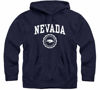 Picture of Barnesmith University of Nevada at Reno Wolfpack Hooded Sweatshirt, Heritage, Navy, Small