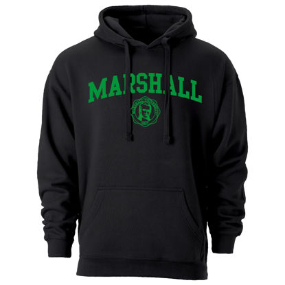 Picture of Barnesmith Marshall University Thundering Herds Hooded Sweatshirt, Heritage, Black, Small