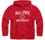 Picture of Barnesmith Ball State University Hooded Sweatshirt, Heritage, Red, Medium