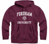 Picture of Barnesmith Fordham University Rams Hooded Sweatshirt, Heritage, Maroon, Small