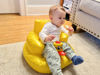 Picture of Baby Inflatable Seat for Babies 3-36 Months, Built in Air Pump Infant Back Support Sofa Toddler Chair for Sitting Up, Baby Floor Seater Gifts (Duck)