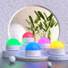 Picture of Kintion Night Light, Portable LED Night Light, Dimmable 6 Color Lighting Nursery Night Lamp (with RGB Mode), Soft Eye Caring Night Light for Sleep Aid (White, 1 PCS)