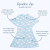 Picture of SleepingBaby Zipadee-Zip Transitional Swaddle Sack, 6-12 Month - Roomy Zipper Swaddle for Easy Diaper Changes and Proper Hip Development - Baby Swaddle Sack, Medium - Spring Showers