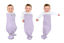 Picture of The Ollie Swaddle - Helps to Reduce The Moro (Startle) Reflex - Made from a Custom Designed Moisture-Wicking Material