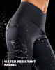 Picture of Women's Fleece Lined Pants Water Resistant Winter Thermal Flare Leggings Hiking Snow Pants for Women 4 Pockets(Dark Gray 29-M)