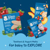Picture of Gerber Baby Food, Baby Snacks, Discovery Pack, Teethers Strawberry Apple Spinach (2) and Yogurt Melts Mixed Berries (2) Peach (2), Crawler (8+ Months) Variety Pack (Pack of 6)