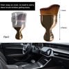 Picture of Ziciner Car Detailing Brush, Curved Soft Bristles Auto Removal Dust Collectors, Universal Vehicle Dashboard, Air Conditioner Vents etc Interior Cleaning Tool Accessory (Rose Golden)