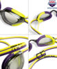 Picture of ARENA Unisex Adults Python Racing Swim Goggles for Men and Women Competitive Swimmers Anti-Fog Non-Mirror Lens Max Comfort Lap Swimming, Smoke/Plum/Arctic Lime