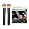 Picture of Ziciner 2 PCS Car Detailing Brush, Curved Soft Bristles Auto Removal Dust Collectors, Universal Vehicle Dashboard, Air Conditioner Vents etc Interior Cleaning Tool Accessory (Long-Beige)