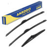 Picture of 3 wipers Replacement for 2009-2018 Dodge Journey, Windshield Wiper Blades Original Equipment Replacement - 24"/19"/12" (Set of 3) U/J HOOK
