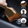 Picture of Ziciner 2 PCS Car Detailing Brush, Curved Soft Bristles Auto Removal Dust Collectors, Universal Vehicle Dashboard, Air Conditioner Vents etc Interior Cleaning Tool Accessory (Rose Golden)