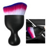 Picture of Ziciner Car Detailing Brush, Curved Soft Bristles Auto Removal Dust Collectors, Universal Vehicle Dashboard, Air Conditioner Vents etc Interior Cleaning Tool Accessory (White/Red/Blue)