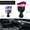 Picture of Ziciner Car Detailing Brush, Curved Soft Bristles Auto Removal Dust Collectors, Universal Vehicle Dashboard, Air Conditioner Vents etc Interior Cleaning Tool Accessory (White/Red/Blue)