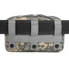 Picture of FRTKK Tactical Molle Admin Pouch Utility Laser Cut EDC Tool Pouch Bag Horizontal Modular Pouches Include US Flag Patch and Keychain (ACU)
