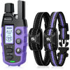 Picture of BOUSNIC Dog Shock Collar 2 Dogs (5-120Lbs) - 3300 ft Waterproof Training Collar for Dogs Large Medium Small with Rechargeable Remote, Beep (1-8) Vibration (1-16) and Humane Shock (1-99) Modes