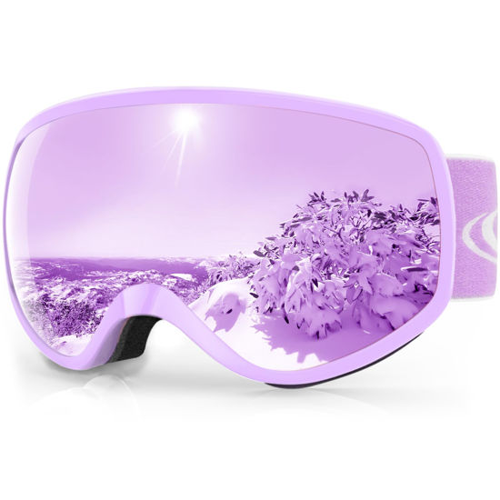 Picture of findway Kids Ski Goggles, Kids Snowboard Goggles for Boys Girls Toddler age 3-12