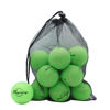 Picture of Magicorange Tennis Balls, 12 Pack Advanced Training Tennis Balls Practice Balls, Pet Dog Playing Balls, Come with Mesh Bag for Easy Transport, Good for Beginner Training Ball (Cyan)