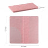 Picture of UYYE Auto Car Registration and Insurance Documents Holder - PU Leather Vehicle Glove Box Documents Organizer Wallet, Car Interior Accessories Case Holder for Essential Automobile Documents（Pink）