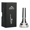 Picture of EASTROCK Trombone Mouthpiece,Silver Plated Trombone Mouthpiece Large Shank 4AL, Trombone Instrument Accessories Vacuum Packed