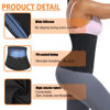 Picture of huiming Sauna Suit Waist Trimmer for Women Waist Trainer sweat band for stomach Belt Lower Belly Plus Size (Black, S/M-1)