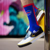 Picture of For Bare Feet NFL BUFFALO BILLS MVP Crew Sock Team Color Large
