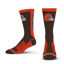 Picture of For Bare Feet NFL CLEVELAND BROWNS MVP Crew Sock Team Color Large