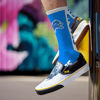 Picture of For Bare Feet NFL DETROIT LIONS MVP Crew Sock Team Color Large
