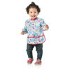 Picture of Bumkins Disney Bibs, Baby and Toddler Girls and Boys 6-24 Months, Long Sleeve, Essential Must Have for Eating, Feeding, Mess Saving Lightweight Waterproof Fabric Sleeved Smock, Cinderella