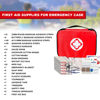 Picture of Travel-First Aid-Kit Car-Home 300PCS Survival-Kit Outdoor-Adventure - Small Portable Red Emergency Essential Sets Office Hiking Camping Business Public Must Have First Aid Gear Equipment 1st Aid
