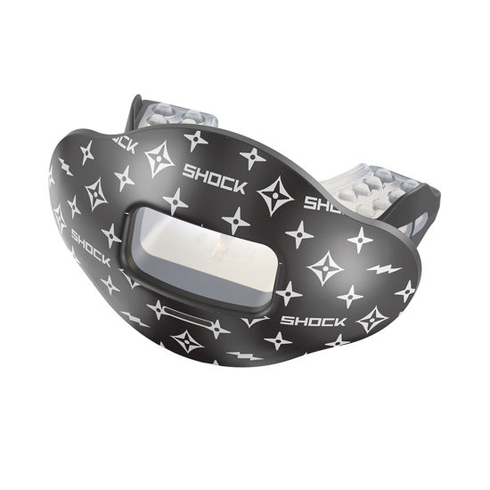 Picture of Shock Doctor Max AirFlow Lip Guard - Print Lux Black OSFA