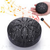 Picture of BUSOHA Rain Drum for Outside - 3 Inches 6 Notes Steel Tongue Drum Rain Chime, Drum Rain Chime Waterproof, Rain Drum for Garden Instrument, Mini Hand Drum for Outdoor