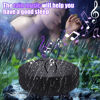 Picture of BUSOHA Rain Drum for Outside - 3 Inches 6 Notes Steel Tongue Drum Rain Chime, Drum Rain Chime Waterproof, Rain Drum for Garden Instrument, Mini Hand Drum for Outdoor
