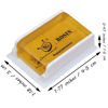 Picture of Rosin Natural for Violin Cello Viola Rosin Light Low Dust for Bows String Music Instrument Accessory Yellow with Case 3 Pack